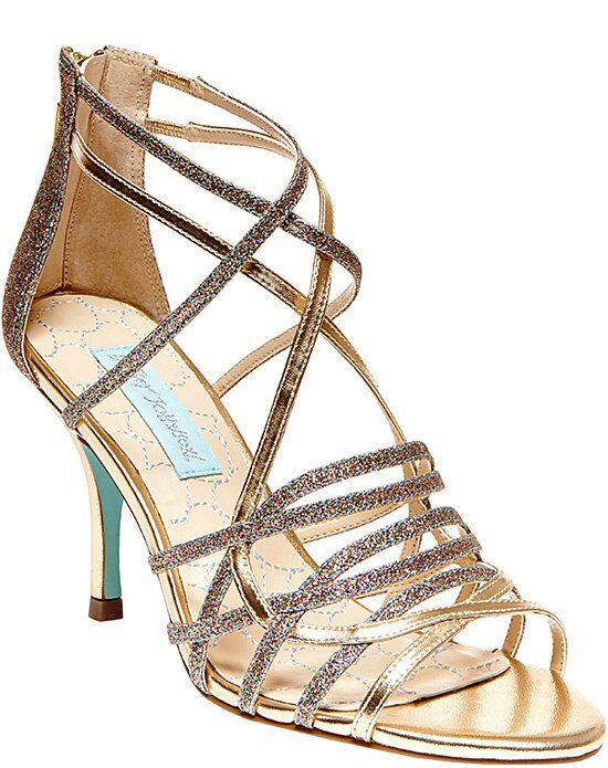 Betsey Johnson Blue Wedding Shoes