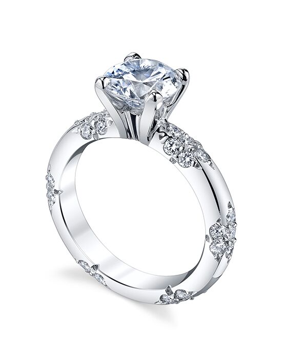 Michael B. The Crown Lace Ring Engagement Ring - The Knot