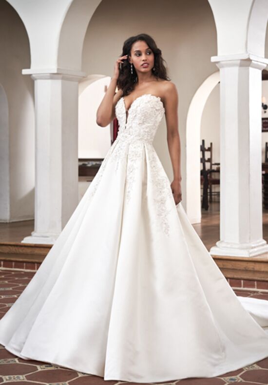 beautiful strapless wedding dresses