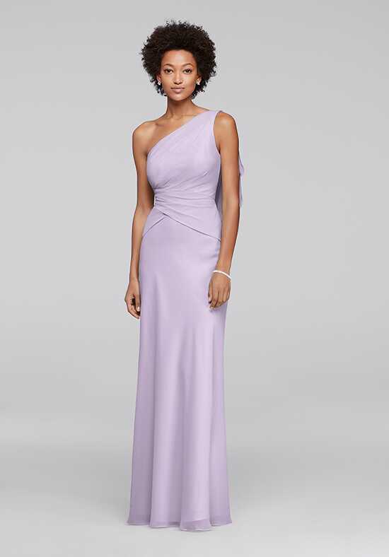 Princess Double Strap Chiffon Bridesmaid Dress Plum