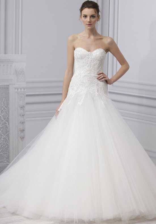 Monique Lhuillier Sunday Rose Wedding Dress - The Knot