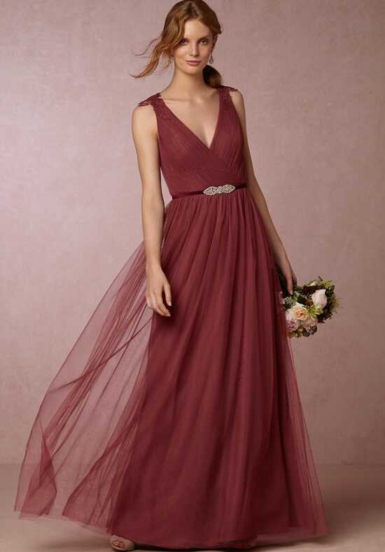 BHLDN Bridesmaids  Inesse Dress  Cinnamon  Rose  