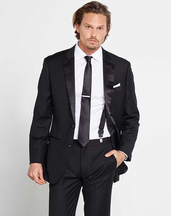 The Black Tux Allure Men Cement Grey Bartlett Tuxedo Wedding