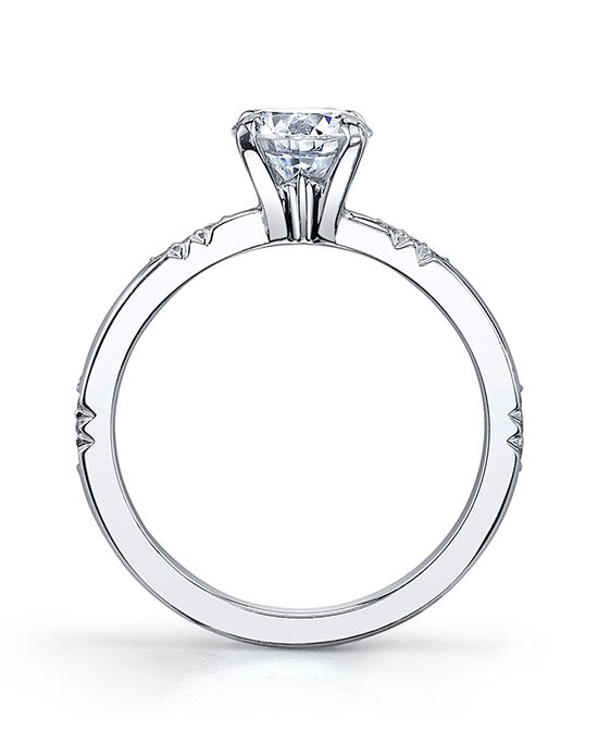 Michael B. Royal Lace Ring Engagement Ring - The Knot