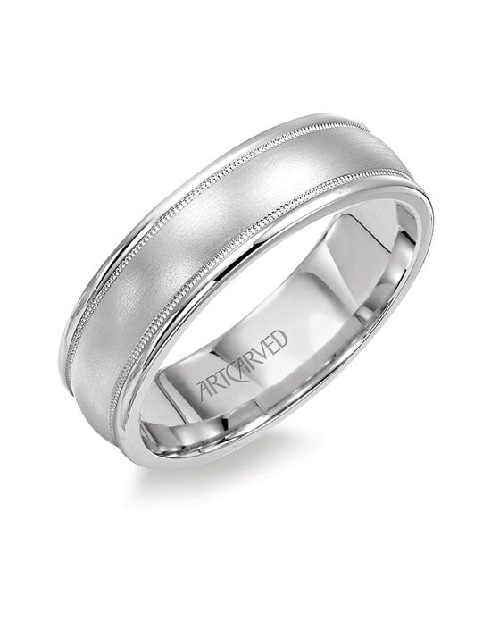 ArtCarved 31-V101ERW-E Wedding Ring - The Knot