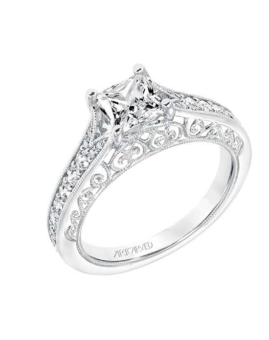 Princess Cut Engagement  Rings 
