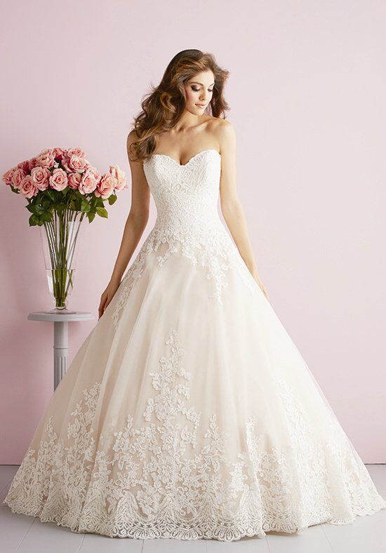 allure romance wedding dress prices