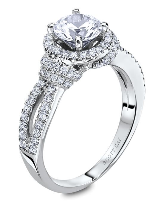 Scott Kay 31-SK5609HRW-E Engagement Ring - The Knot