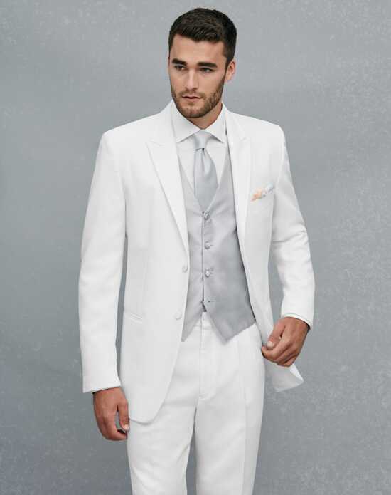 White Wedding Tuxedos   Suits