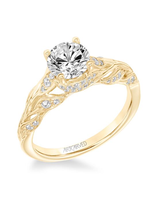 ArtCarved 31-V284FRW Engagement Ring - The Knot