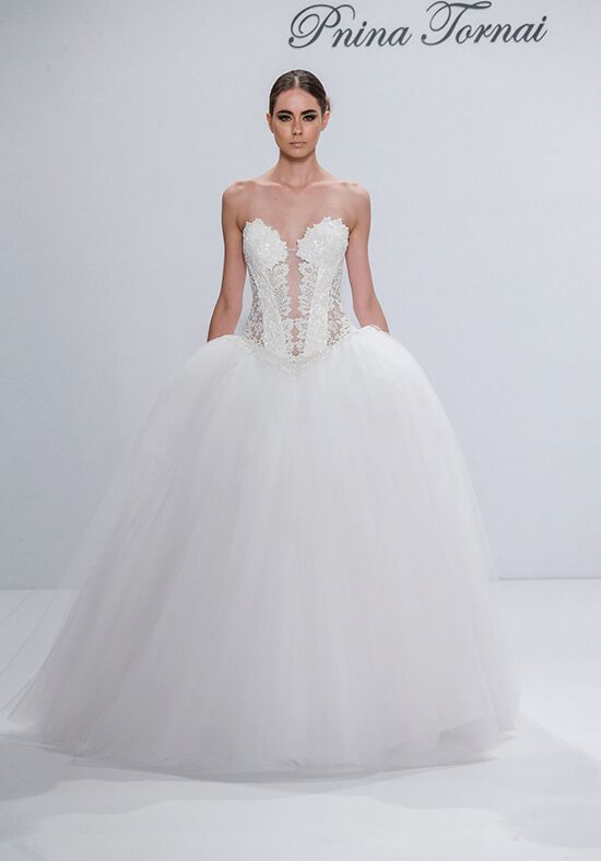  Pnina  Tornai  for Kleinfeld 4273 Wedding Dress  The Knot