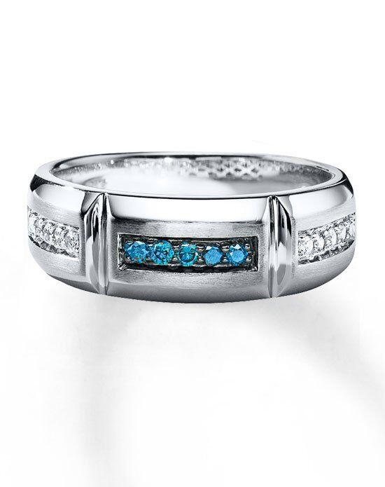 Artistry Diamonds ART BL/WH 1/4ct men's diamond ring-051558904 Wedding ...