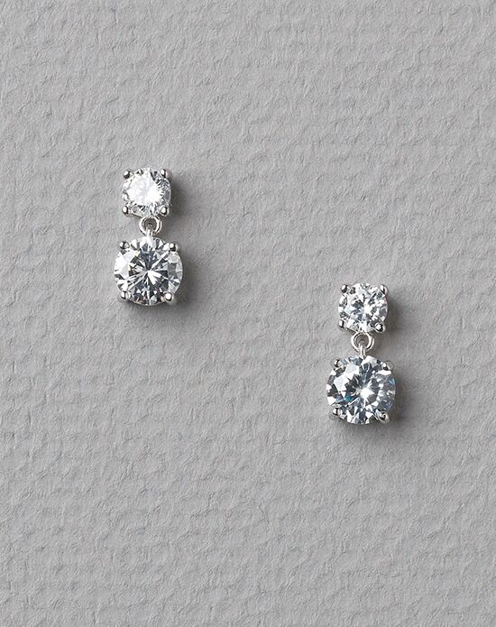 USABride Allure CZ Wedding Earrings JE-1142 Wedding Jewelry - The Knot