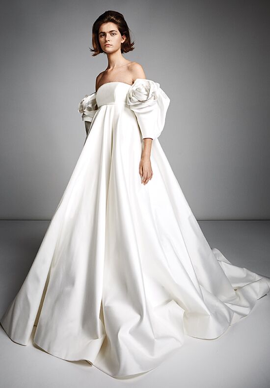 Viktor Rolf Mariage Rose Sleeve Empire Gown Wedding Dress The Knot