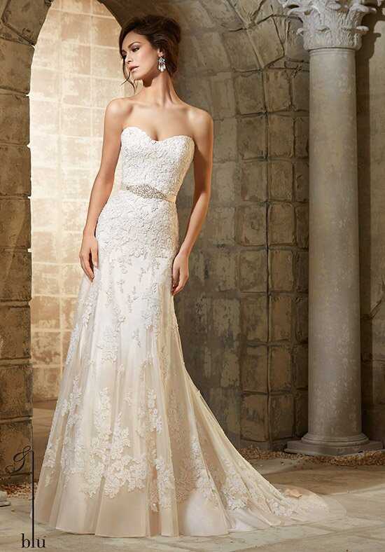 Blu by Madeline Gardner 5504 Wedding Dress - The Knot