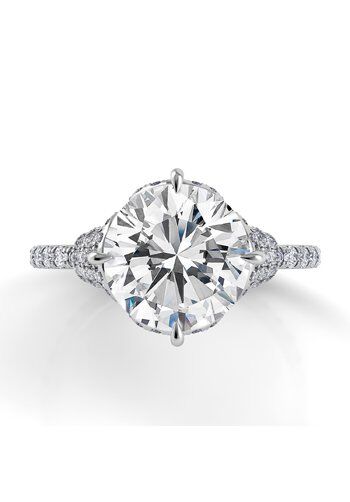 Danhov Eleganza Diamond Wrap Wedding Ring - The Knot