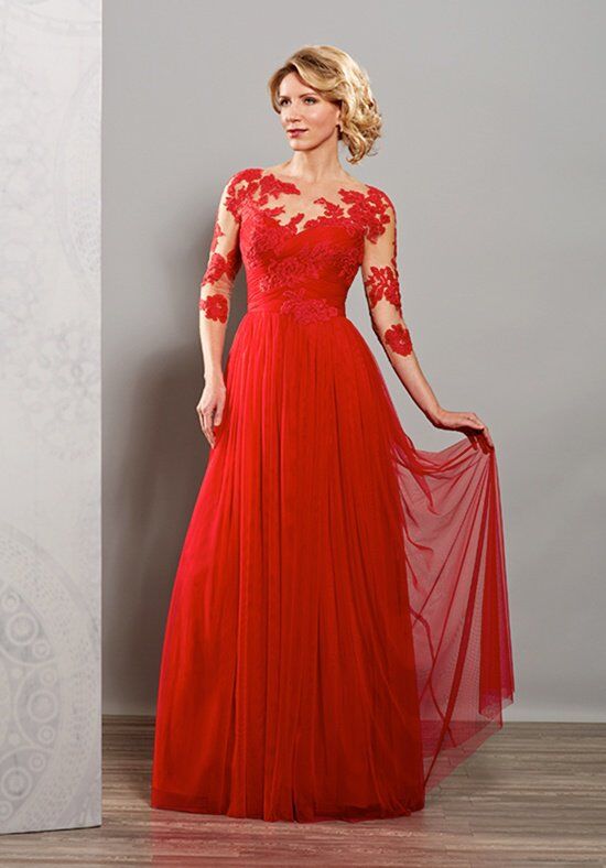 Red Mother Of The Bride Dresses 2