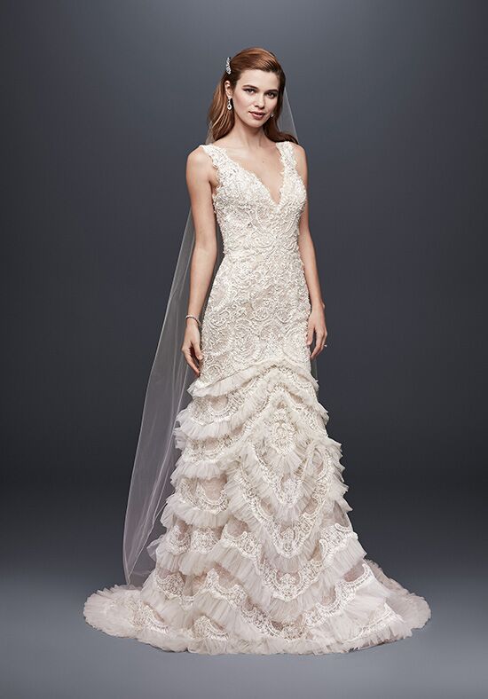 David's Bridal David's Bridal Collection Style WG3711 Wedding Dress ...