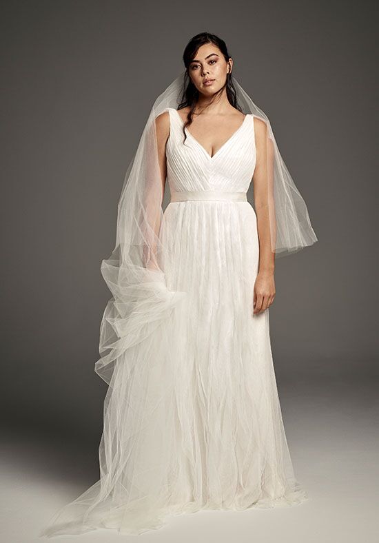 White By Vera Wang Vera Wang Style 8vw351448 Wedding Dress The Knot