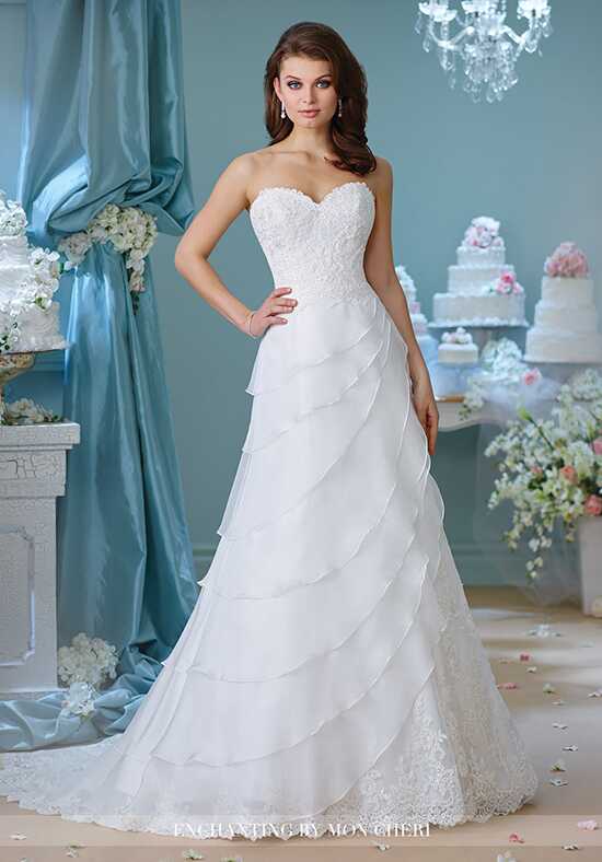 Exquisite Embroidered Deep Plum Chiffon Wedding Dress (DZ18634) main image 0
