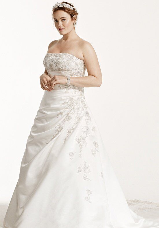 David s Bridal Jewel Style WG3734 Wedding Dress - The Knot