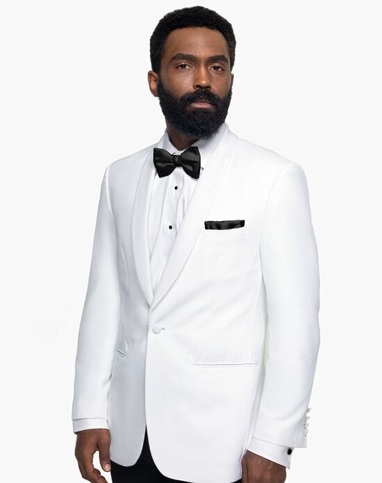 all white wedding tuxedos