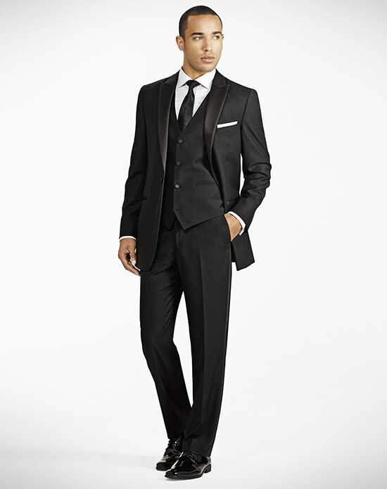 Black Wedding Tuxedos + Suits