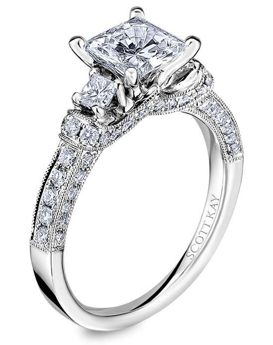 Scott Kay 31-SK5609HRW-E Engagement Ring - The Knot