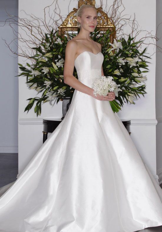 silk shantung wedding dress