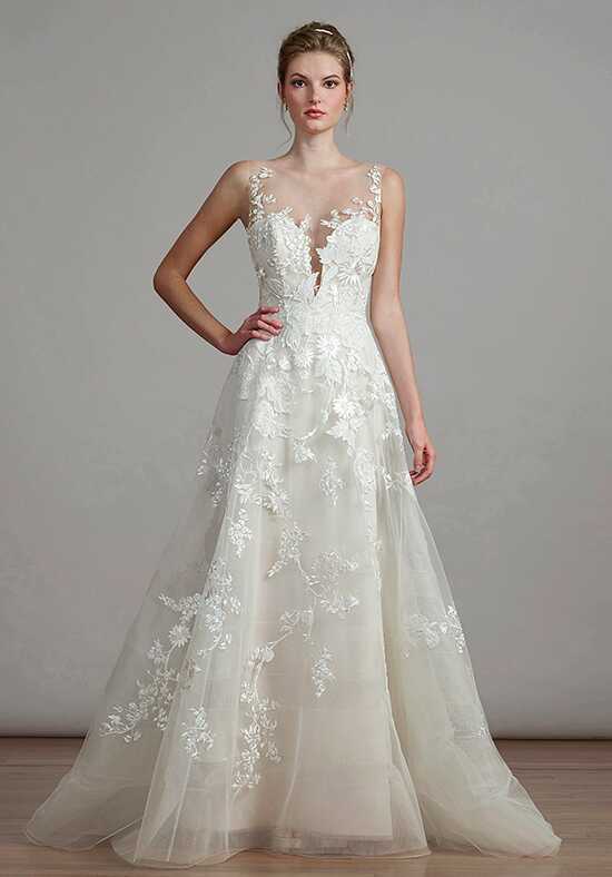 Illusion Neckline Wedding Dresses