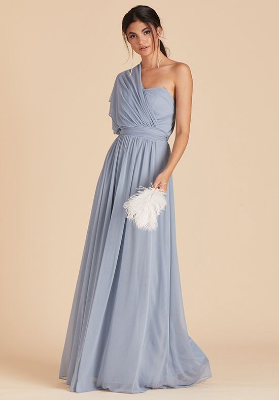 dusty blue multiway bridesmaid dress