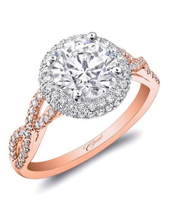  Coast  Diamond Rose Gold  Collection LC5438 Engagement  